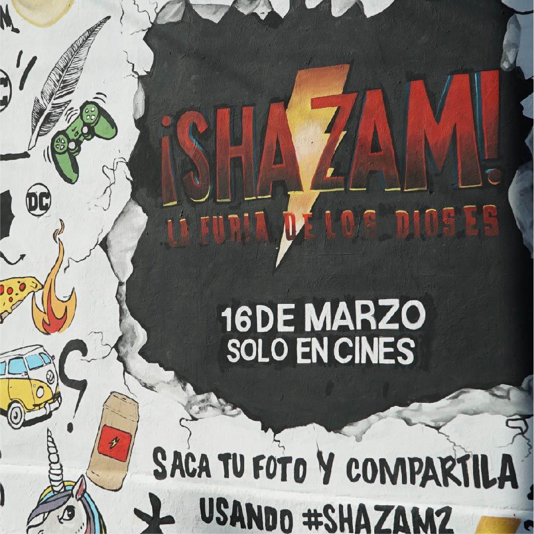 street art para Shazam