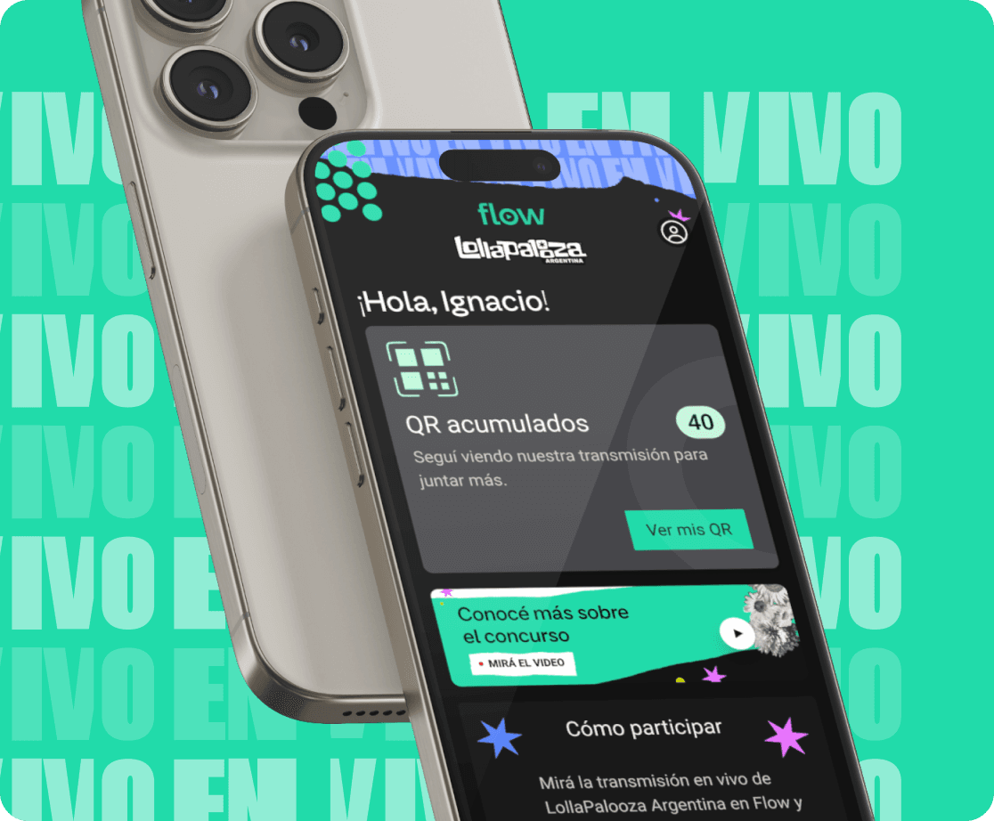Mockup de la app