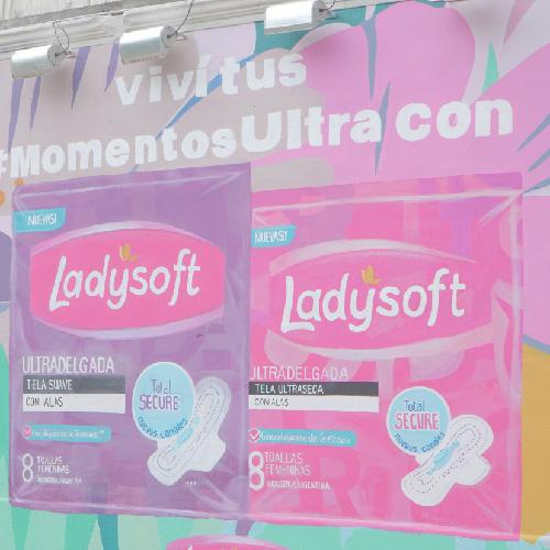 Mural Publicitario para Ladysoft