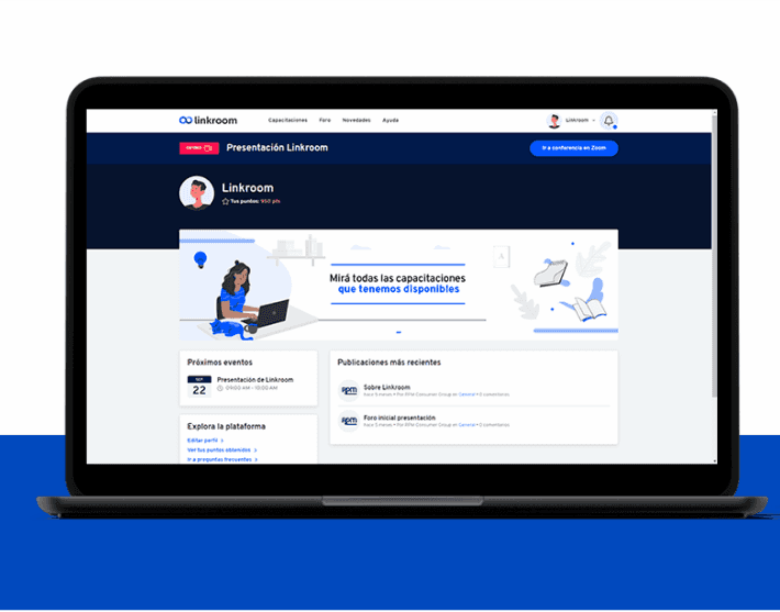 Plataforma de Linkroom